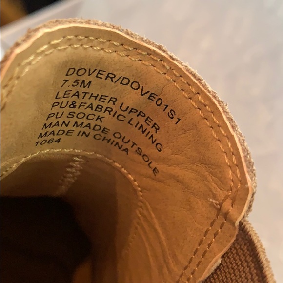 Steve Madden Dover Cognac Suede Chelsea Boot 7.5 - Picture 8 of 9